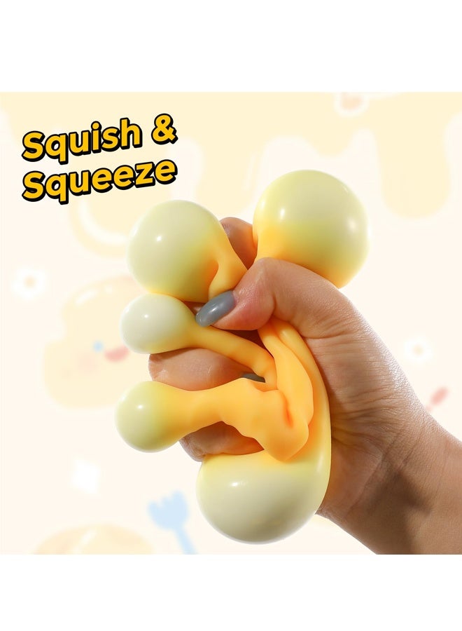 Cheese Block Squishy Stress Relief Fidget Toy - Image 4