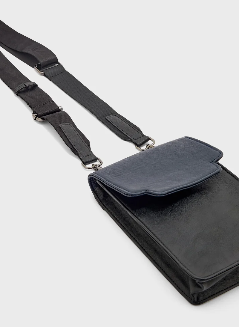 Robert Wood Crossbody Phone Wallet