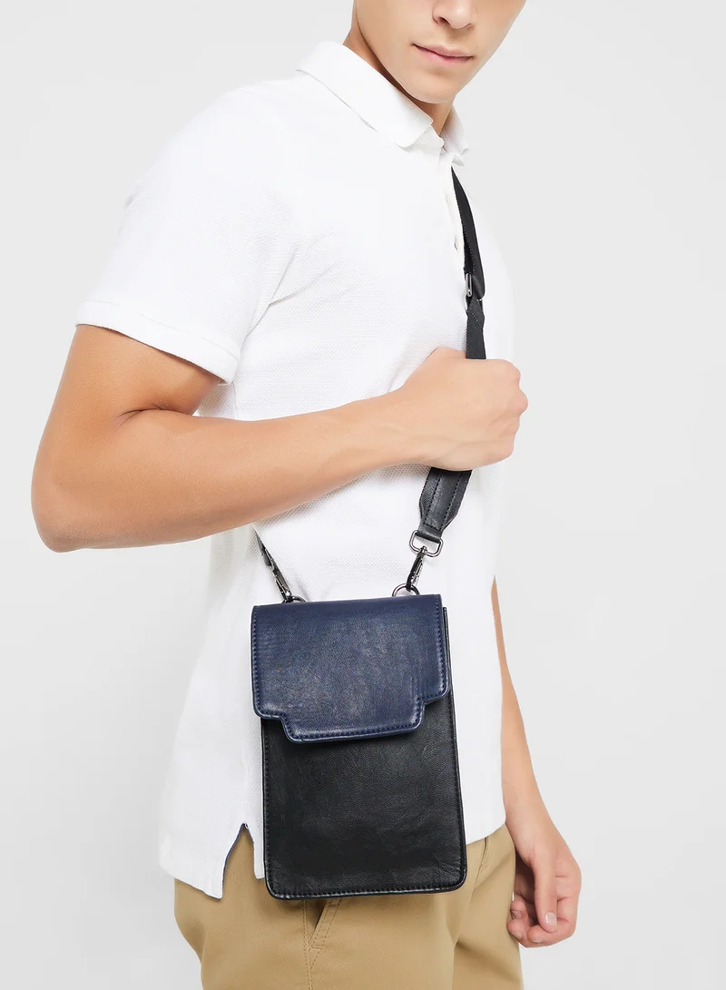 Robert Wood Crossbody Phone Wallet
