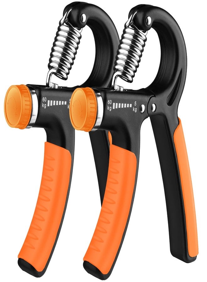 NBSPT Hand Grip Strengthener 2 Pack Adjustable Resistance 5-60kg (10-130lb) Forearm Wrist Finger Exerciser Grip Strength Trainer Squeezer for Workout - Image 1