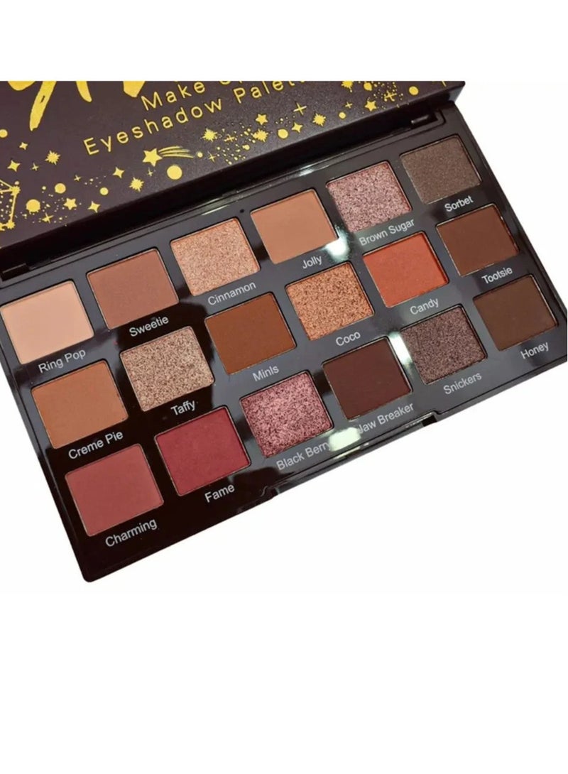 18 Color Eyeshadow Palette