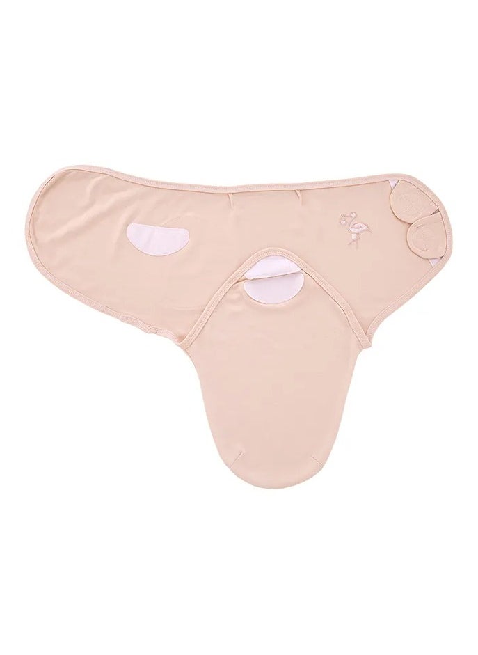بيبي جيم BABYJEM Baby Cotton Swaddle - Salmon (0 Months+) (430FL)  - Image 1