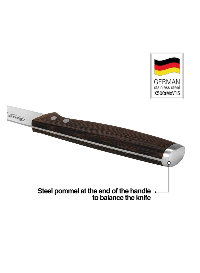 Fissman 3.5'' Paring Knife Ferdinand Series with Sharp Blade and Sturdy Non Slip Handle Minimalist Design Stainless Steel Suitable for Home Restaurant  - Image 4