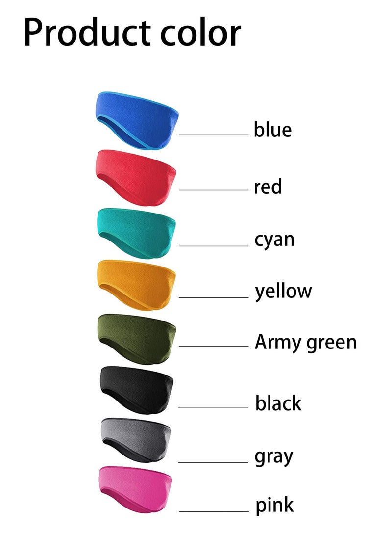 ماسكابوني أغطية رأس لتدفئة الأذن للنساء والرجال مصنوعة من الصوف الحراري للشتاء والطقس البارد وأغطية مقاومة للرياح وشريط تغطية كامل ناعم للياقة البدنية والجري وركوب الدراجات - Image 3