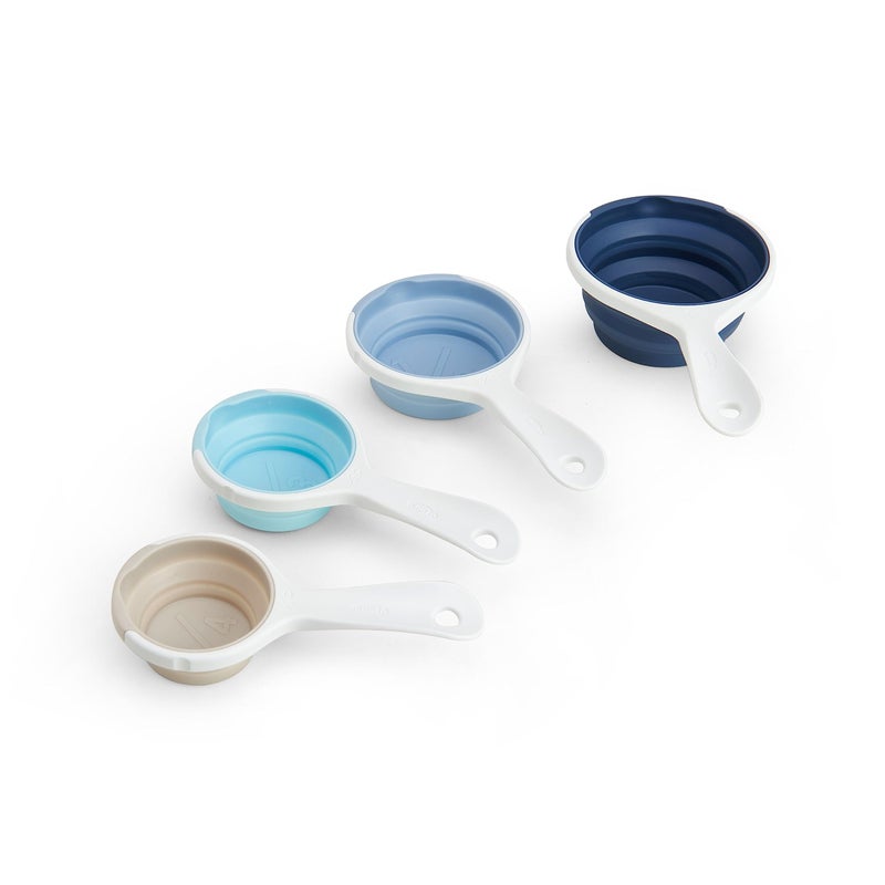 Chef'n Sleekstor Collapsible Measuring Cups Blue - Image 1