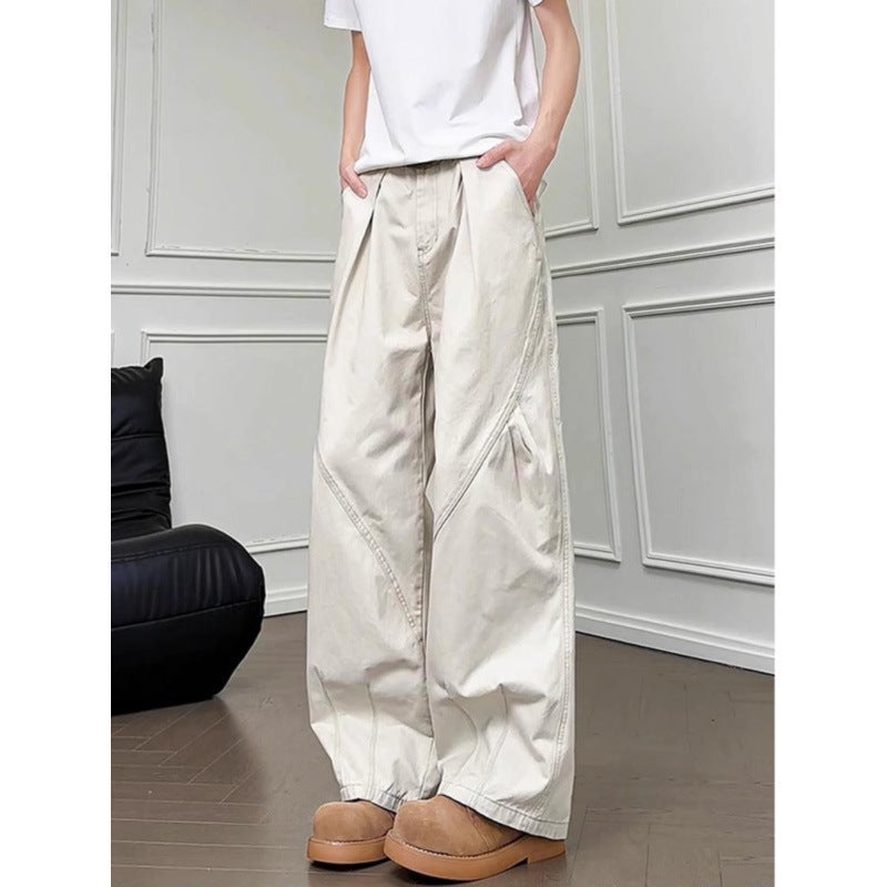 Unisex Classic Denim Jeans Loose Fit Daily Outdoor Wear - Image 4