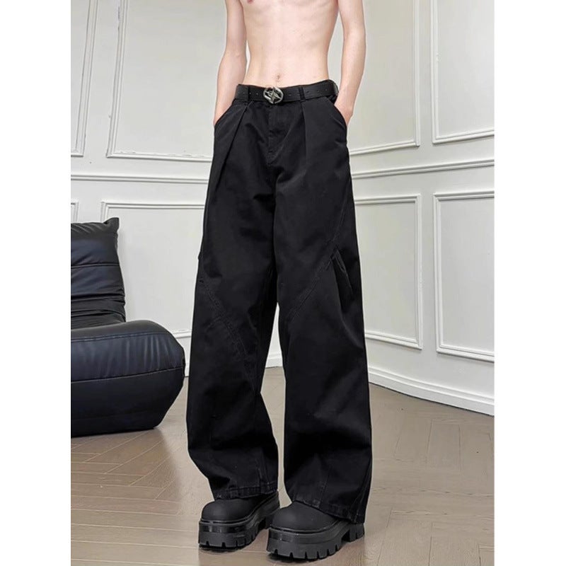 Unisex Classic Denim Jeans Loose Fit Daily Outdoor Wear - Image 3