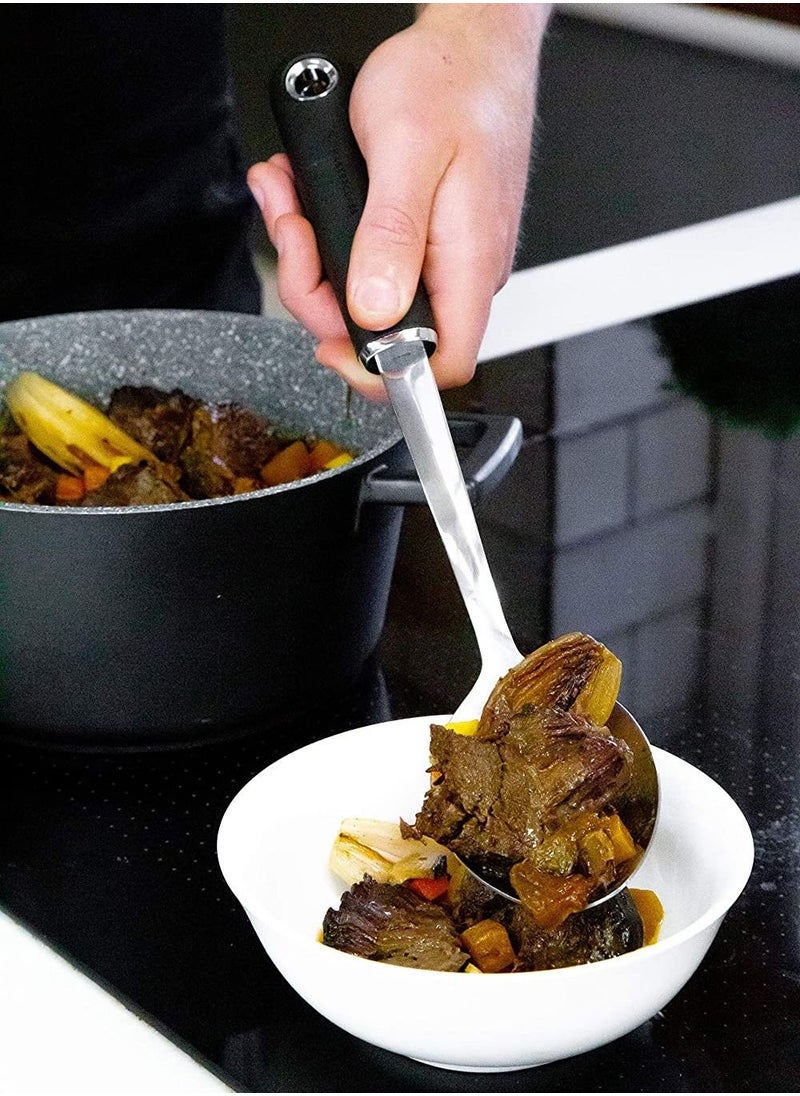 Master Class MasterClass Soft-Grip Stainless Steel Cooking Spoon, Carded  - Image 2