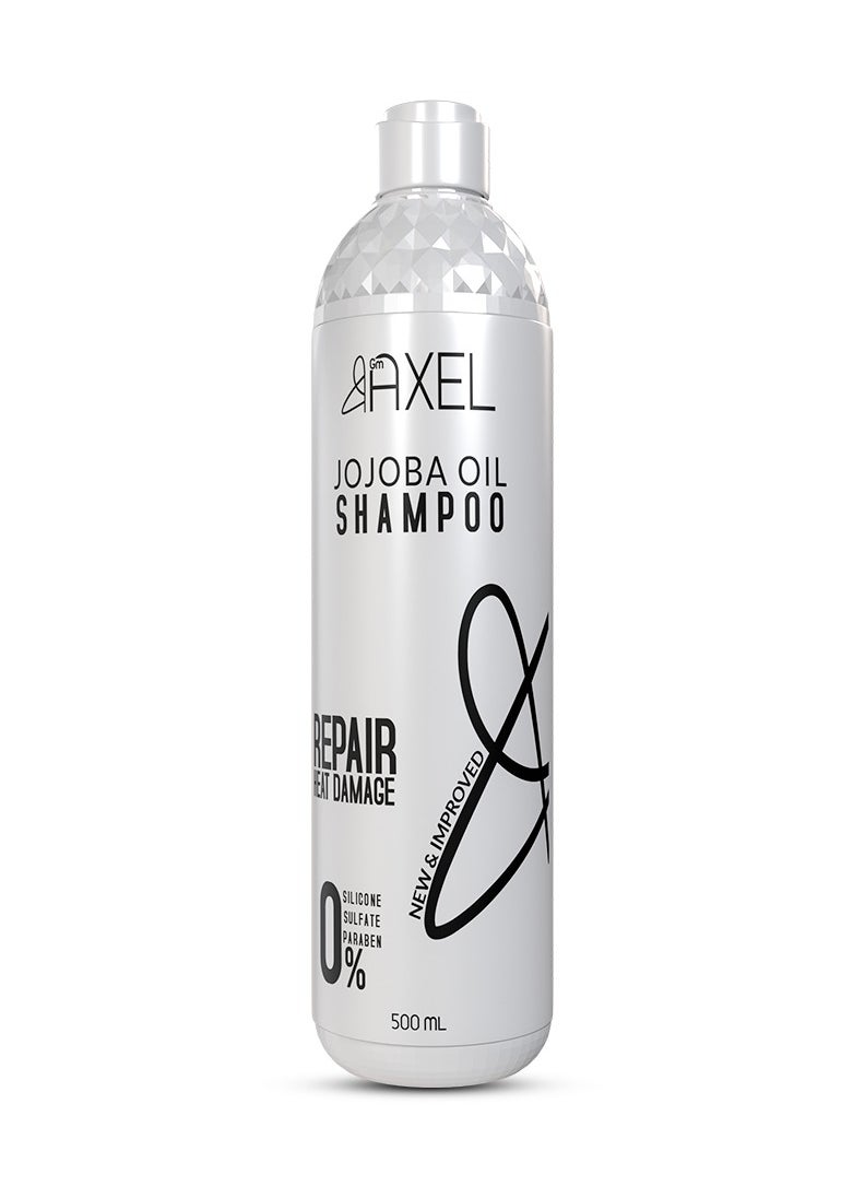 Axel - Hair Care Set with Pure Jojoba Oil - Shampoo 500ml + Conditioner 500ml + Hair Mask 500ml + Serum 100ml - Image 1