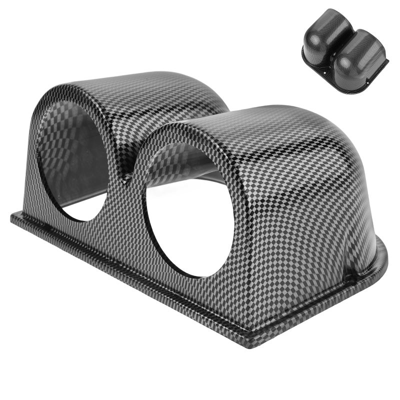 Dashboard Meter Holder 52mm Dual Hole Gauge Pod Mount Car Interior Supply - Image 4
