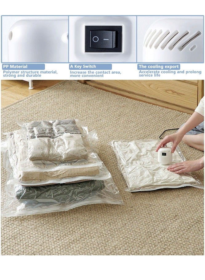 Electric Pump for Vacuum Storage Bags Fast to Evacuated Air (Air Pump) - Image 4