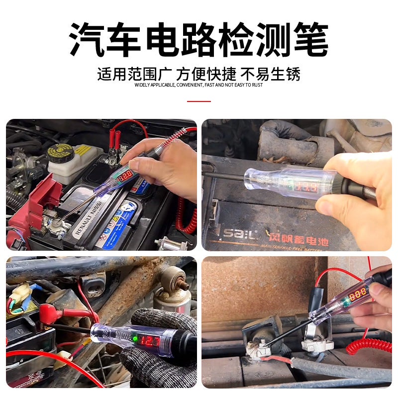 general Yishun Car Circuit Tester Pen for 6V 12V 24V Automotive Electrical Troubleshooting Tool - Image 5