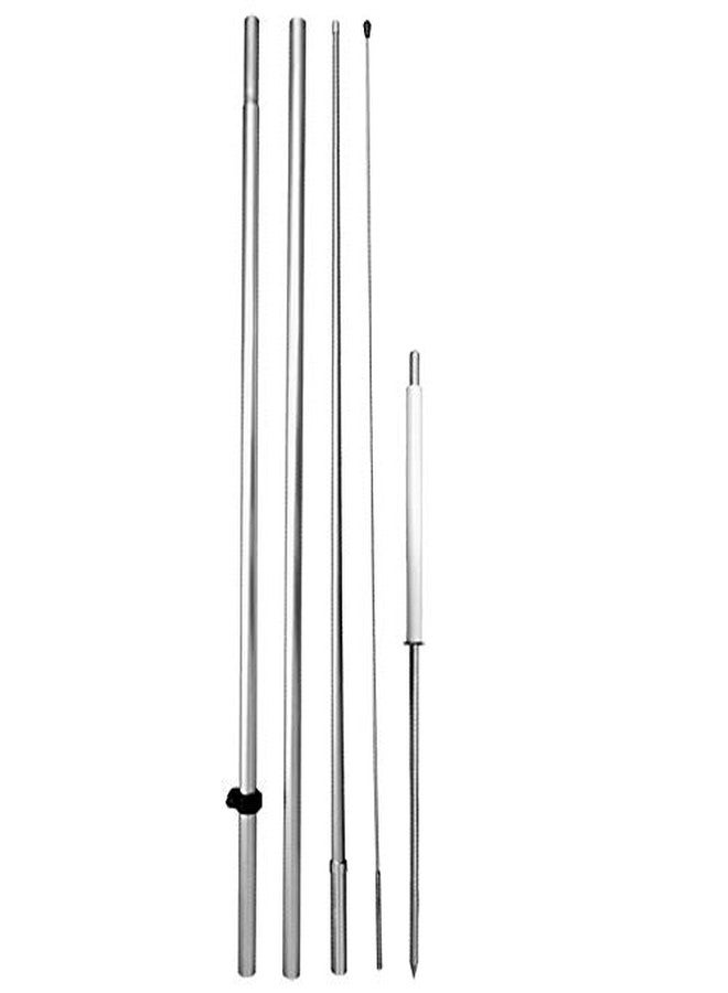 4Less UNDER NEW MANAGEMENT Windless Swooper Flag 15ft Tall Pole Kit Feather Banner Sign yb-h - Image 4