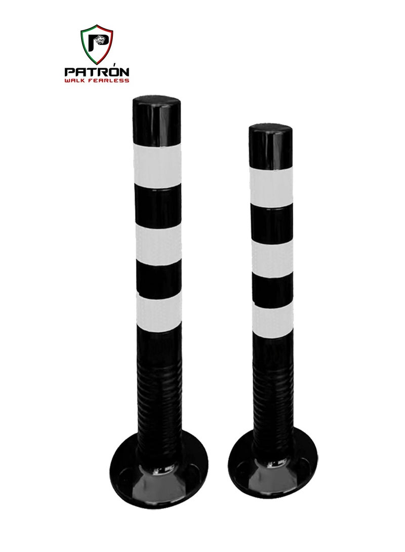 Patron Flexible Traffic Pole - Black 