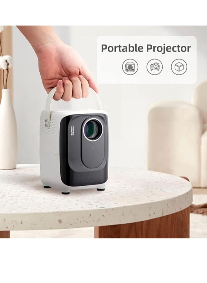 "S10 Mini Projector: 8000 Lumens, 1920x1080P Full HD, Bluetooth & 5G WiFi, with USB/SD Card Support" - Image 4