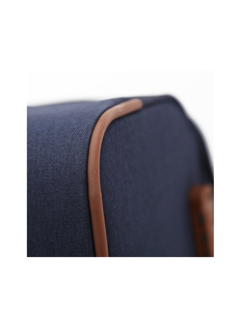 AMERICAN FLYER Softside Luggage Trolley Bag 2 Pieces Set,Navy (S-20",L-28") - Image 5