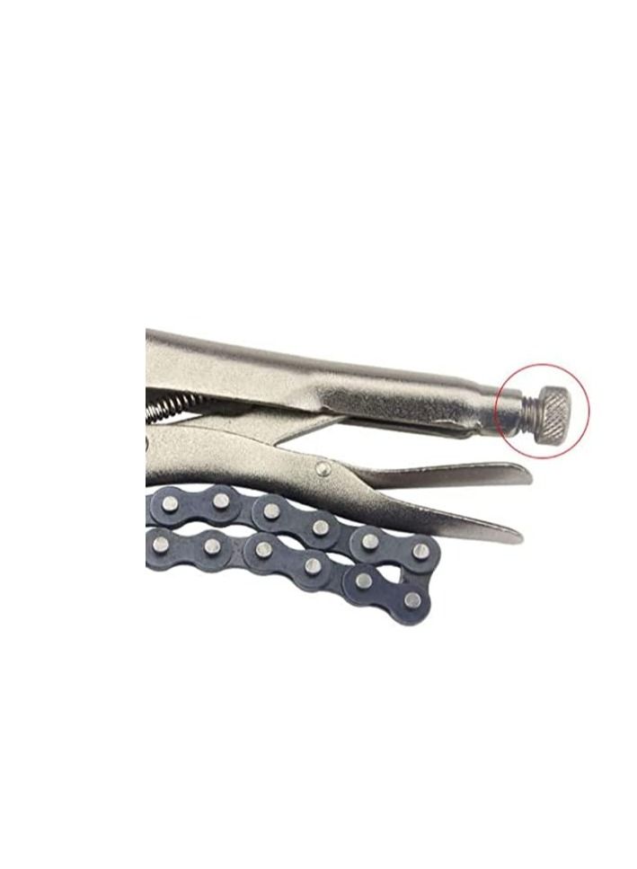 ABBASALI Chain Vise Clamp Plier 10 inch Locking Grip Wrench Oil Filter Pipe 16.5 inch Chain Length - Image 3