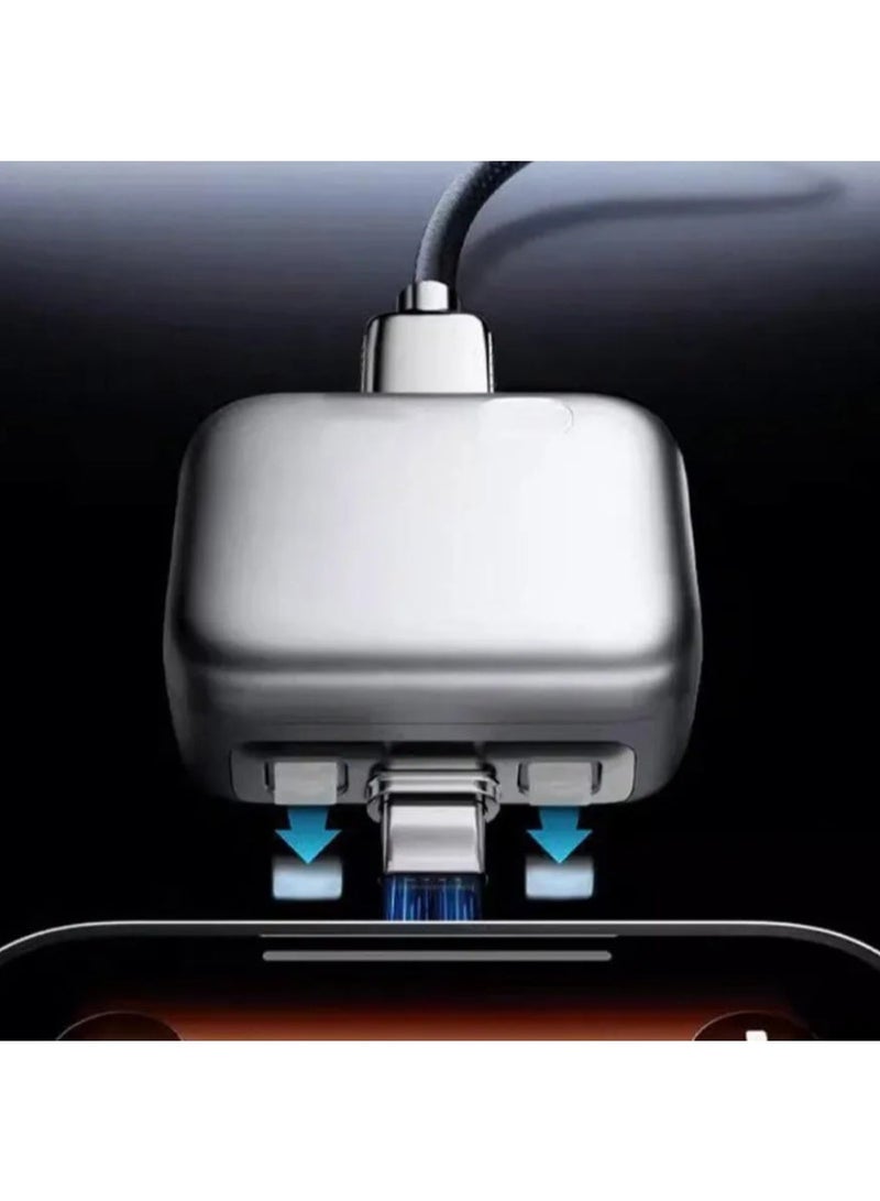 140W Fast Charge Separator, Auto Ejection When Fully Charged, Overcharge Protection, USB-C, Physical Power Cut-off Universal Overcharge Protection Adapter for Phone | WIDGETS MATRIX - Image 4
