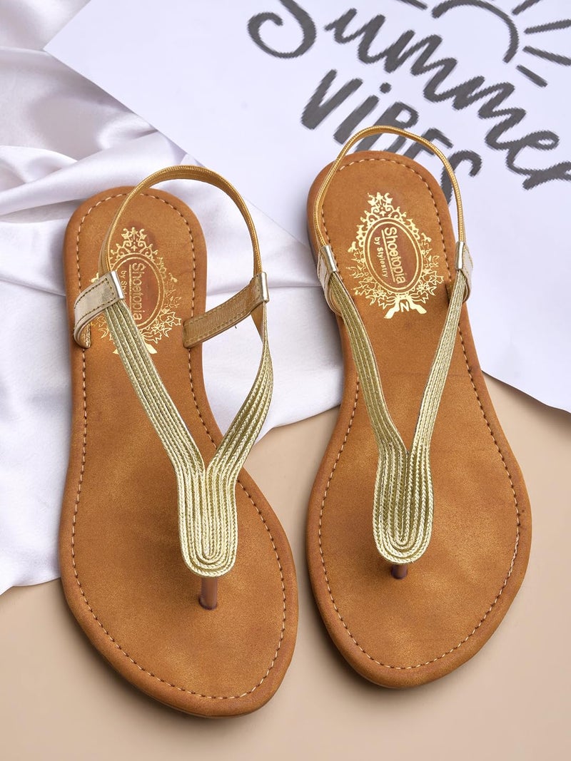 Shoetopia صندل مسطح نسائي من شوتوبيا - Image 4