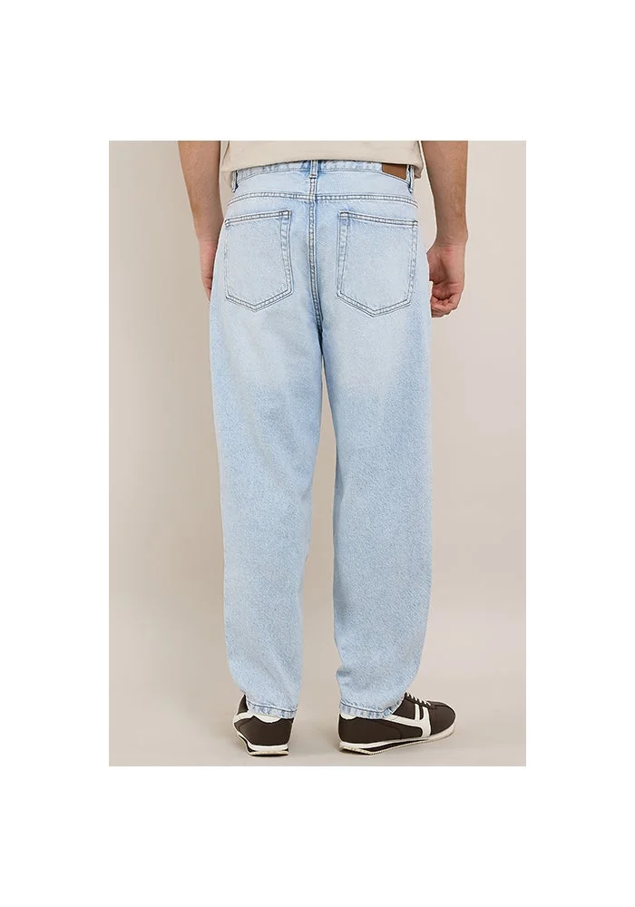 R&b  Faded Relaxed Fit Jeans with Button Closure for Men | Best Price UAE