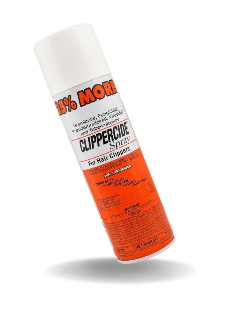 Clippercide Spray for Hair Clipper Blades 425g - Image 2