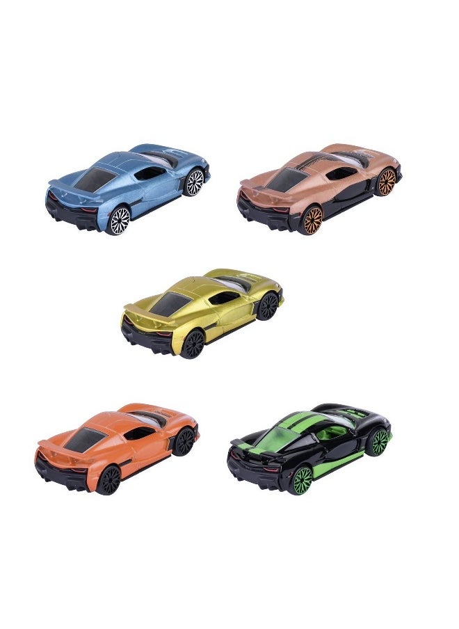 Majorette Majorette Rimac Nevera Edition 5-Piece Die-cast Car Set (1:64)  - Image 3