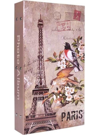 10x15 Eiffel Tower Patterned Photo Album of 300