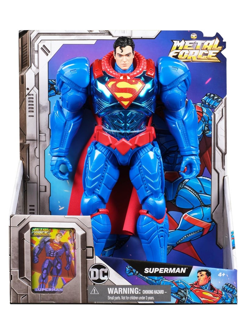 DC Metal Force Action Figure - Superman, 12 Inches