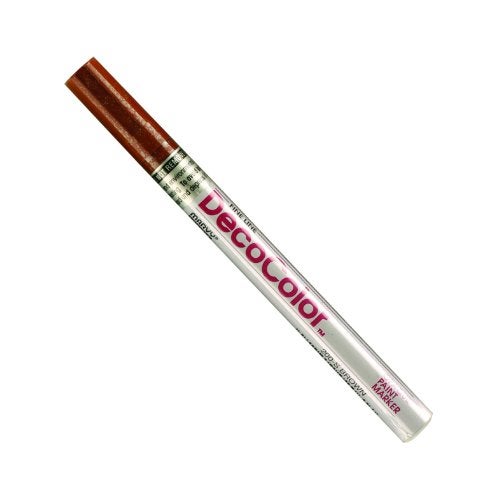 UCHIDA 200-C-6 Marvy Deco Color Fine Point Paint Marker, Brown - Image 2