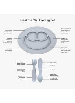 EZPZ Mini Feeding Set - Gray - pzsku/Z18E556AA865AE30161CCZ/45/_/1740647873/33361d97-da43-47ea-89e2-fe51772bdcfa