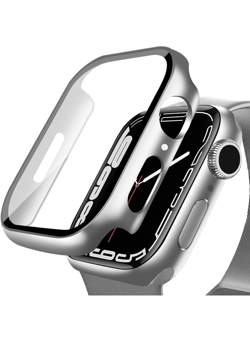 Watch screen protector-Compatible with Series 10/11 46mm Full Coverage Hard PC Ultra-Thin Full Protection (46mm-Silver) - Image 4