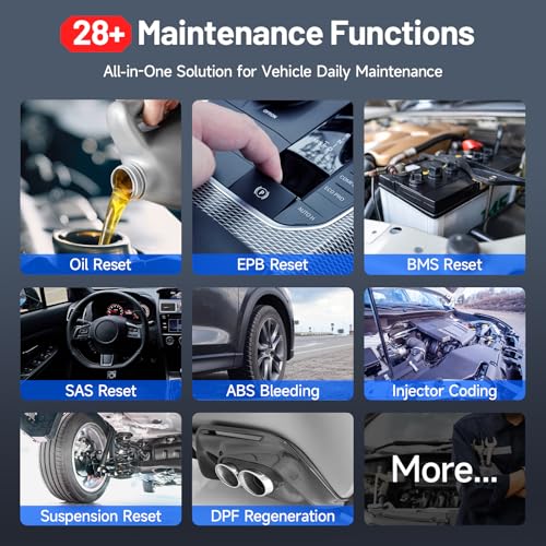 TOPDON Scanner AD800BT V2.0, Bidirectional Scan Tool, Full Systems Diagnostic Tool for All Vehicles, Automotive Diagnostic Scanner for Car, 28+ Services, FCA AutoAuth, CANFD, 2 Years Free Update - Image 3