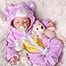 BABESIDE Lifelike Reborn Baby Dolls 20 Inch Realistic Newborn Baby Doll with Poseable Body Real Life Baby Dolls with Accessories Gifts for Kids Age 3 Collection - Image 2