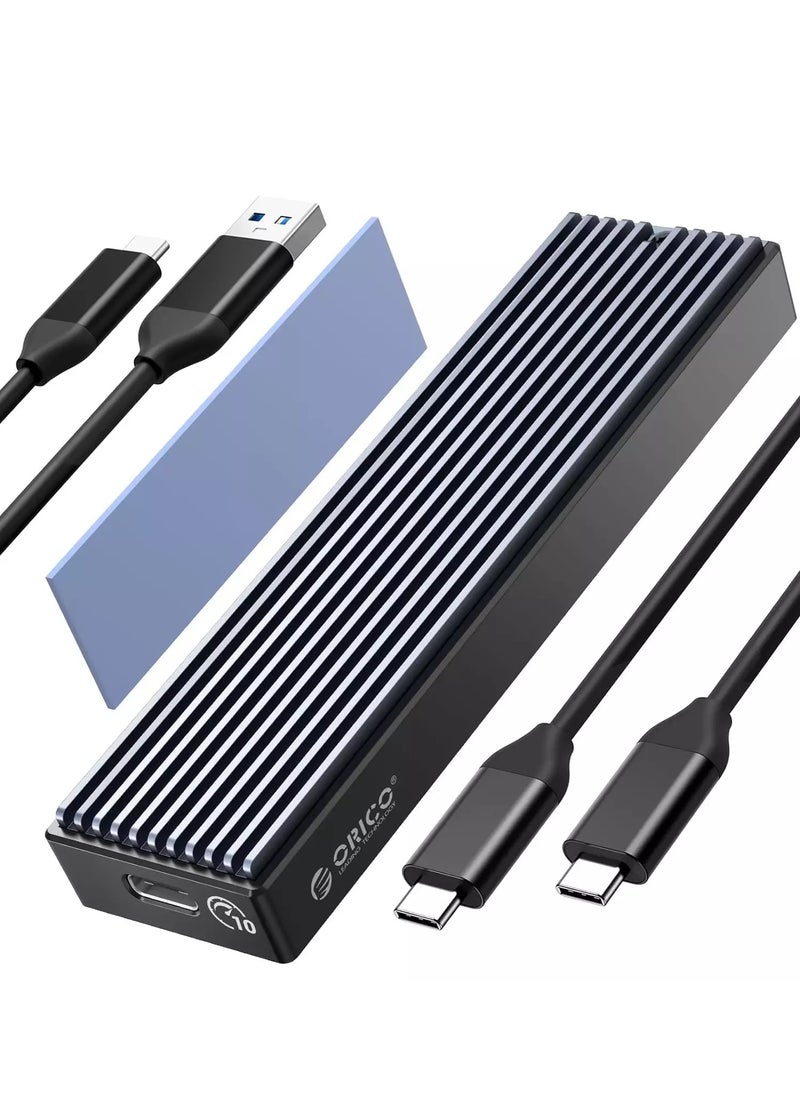 أوريكو - علبة M.2 NVMe SSD، USB 3.1 Gen 2 (10 Gbps) إلى NVMe PCI-E M.2 SSD تدعم UASP لـ NVMe SSD بحجم 2230/2242/2260/2280 (حتى 4 تيرابايت) - Image 1