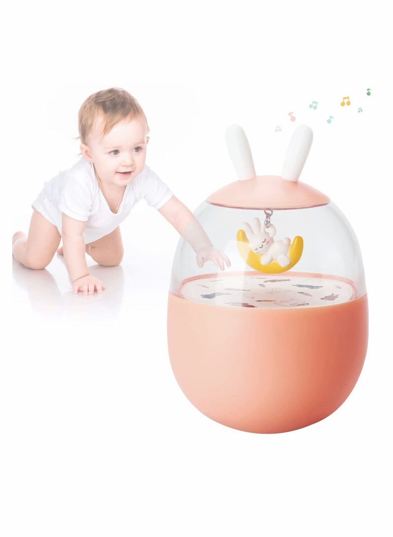 Tumbler Toy for Baby, Roly Poly Toys(Pink) - Image 1