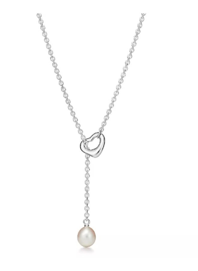 Tiffany & Co. Tiffany Elsa Peretti® Open Heart Lariat Necklace - Image 3