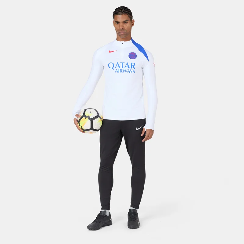 Nike White Men's Paris Saint-Germain Dri-FIT Strike Drill Football Top for Men | Best Price UAE