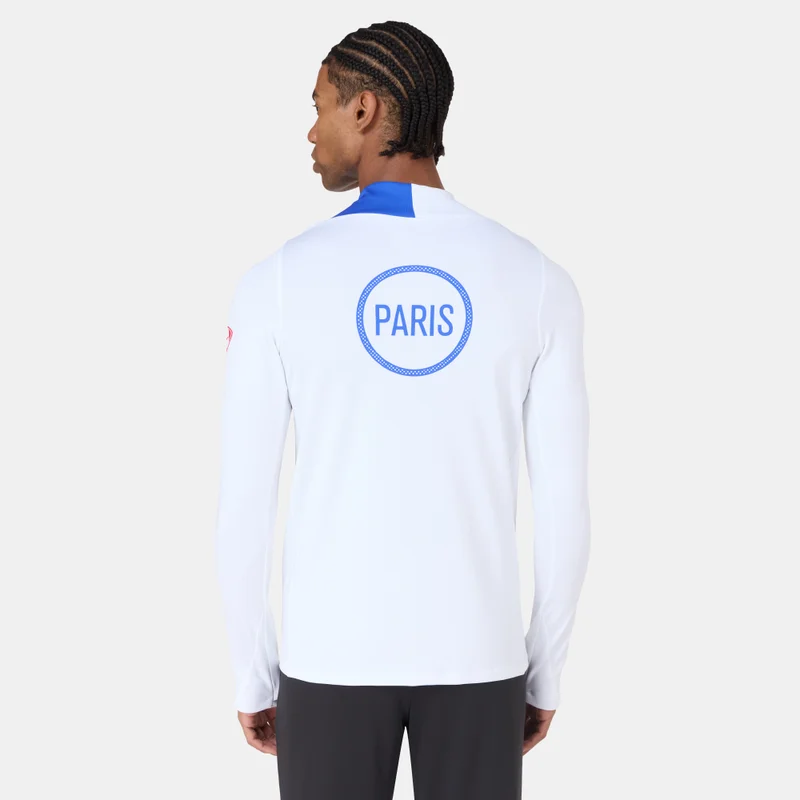 Nike White Men's Paris Saint-Germain Dri-FIT Strike Drill Football Top for Men | Best Price UAE