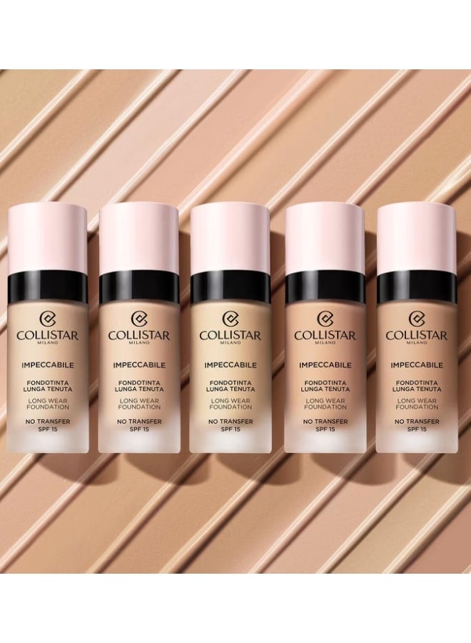 Collistar Impeccabile Long Wear Foundation SPF15 Color 1N - Image 4
