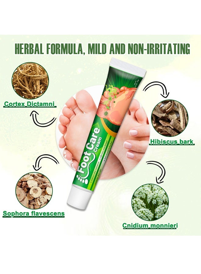 ERAYCEE Foot Care Cream Herbal Athlete's Foot Ointment, Foot Odor Care Ointment, Foot Itching Ointment 20g - Image 4