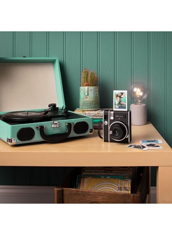 إنستاكس كاميرا فورية ميني 40، سهلة الاستخدام مع تعريض تلقائي، باللون الأسود من انستاكس - Image 2