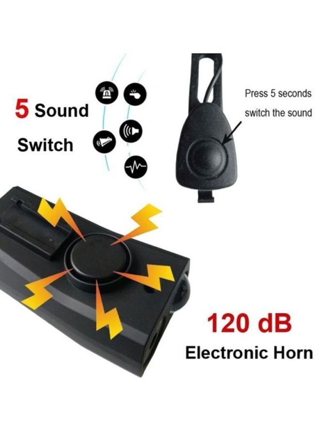 Loquat Rechargeable Bicycle Headlight With Horn - Image 5