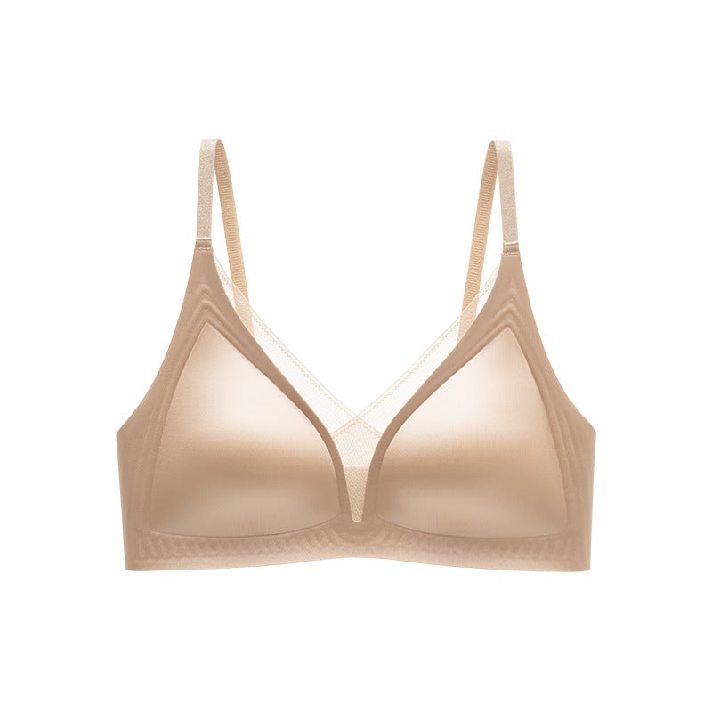 Women's Seamless Deep V Triangle Bra - Image 5