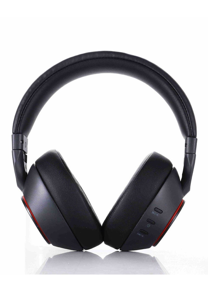 Topcore - Hybrid Active Noise Cancelling Headphones Bluetooth with Multiple Modes, Hi-Res Sound Bluetooth Headphones, Custom EQ via App, 40H Playtime, Multipoint Connection Black - Image 1