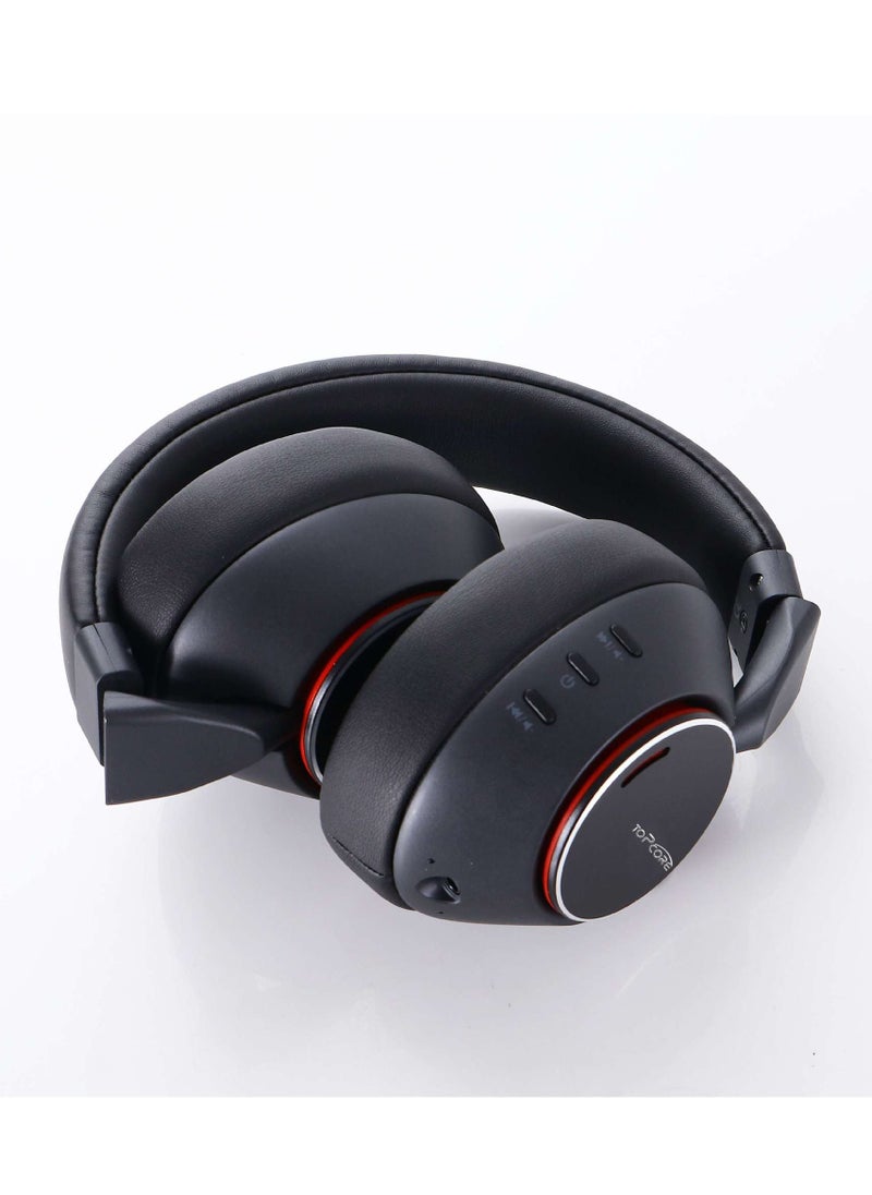 Topcore - Hybrid Active Noise Cancelling Headphones Bluetooth with Multiple Modes, Hi-Res Sound Bluetooth Headphones, Custom EQ via App, 40H Playtime, Multipoint Connection Black - Image 1