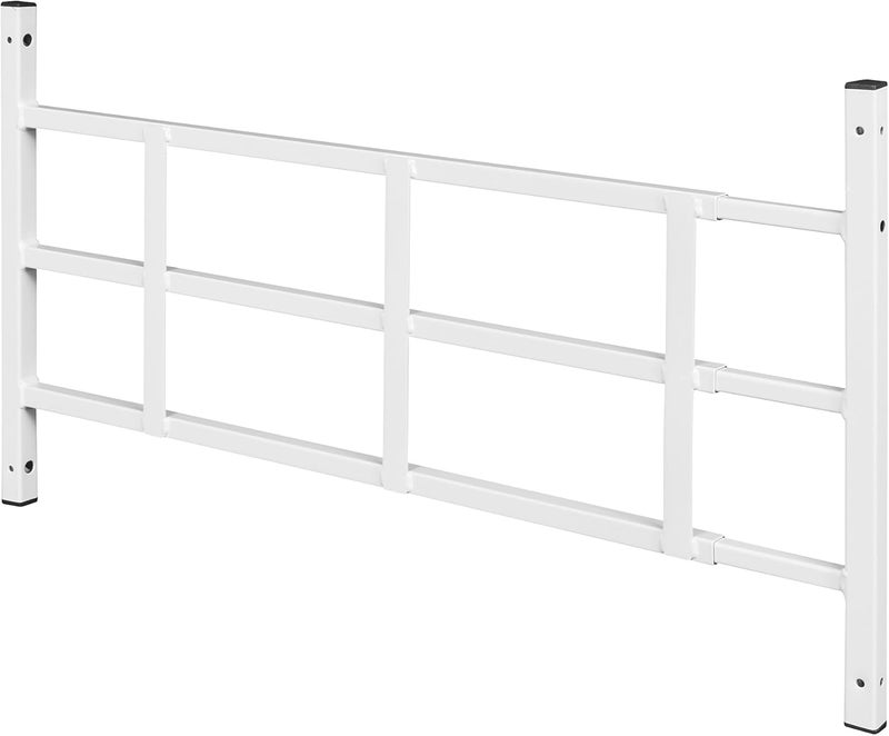 Defender Security Segal S 4752 Fixed Window Guard – Adjustable Child Safety Window Guard Prevents Accidental Falls, Tamper Resistant Screws Included, Non-Egress, White, 23-1/2 to 38 In. W x 15-1/4 In. H (Single Pack) - Image 1
