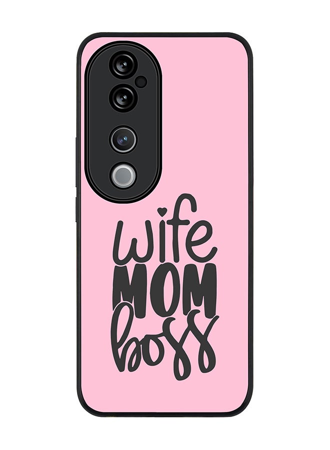 Stylizedd For vivo V40 5G /vivo V40 Pro Case,Slim fit Camera Protection, Shockproof Thin Phone cover - Wife Mom Boss - Image 1