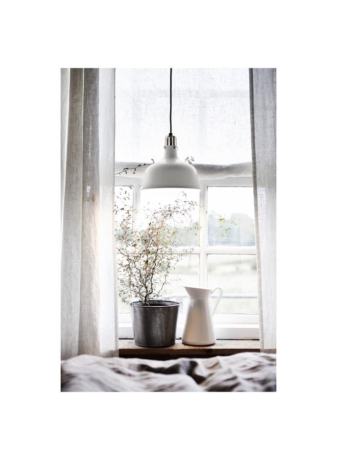 زبون مزهرية/إبريق، أبيض، 22 سم - Image 2