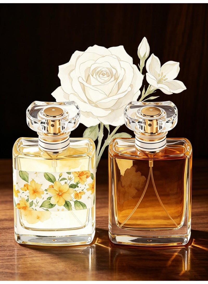 Luxury Women's White Musk Floral Eau de Parfum 50ml - Long Lasting Perfume Spray, Elegant Premium Fragrance for Daily Wear, Luxury Gift for Women & Eid - Image 3
