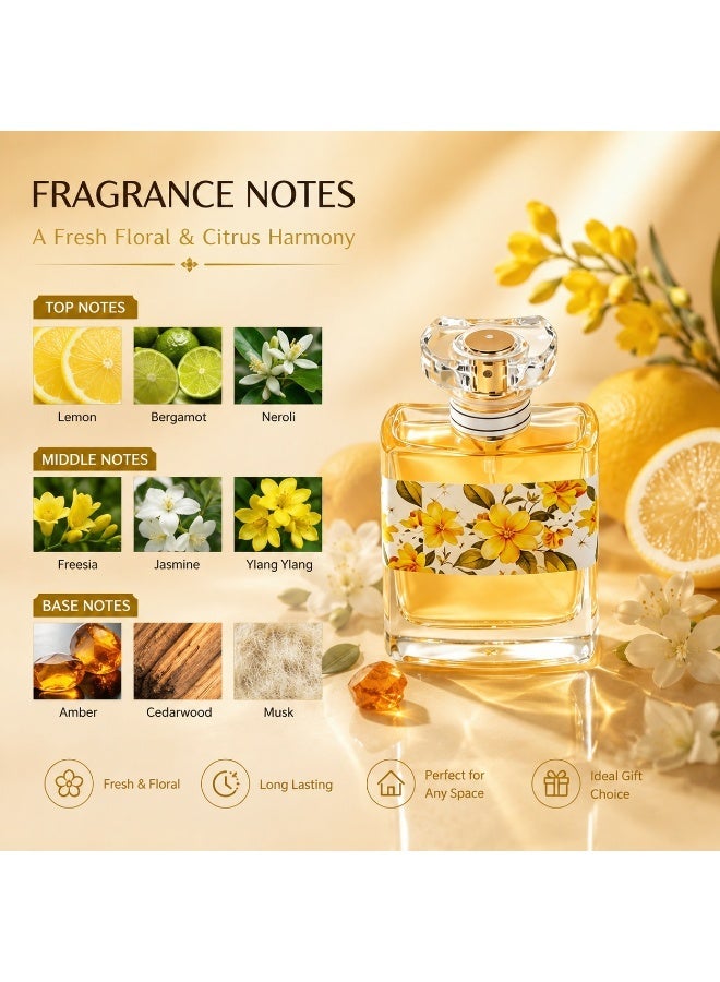 Luxury Women's White Musk Floral Eau de Parfum 50ml - Long Lasting Perfume Spray, Elegant Premium Fragrance for Daily Wear, Luxury Gift for Women & Eid - Image 2